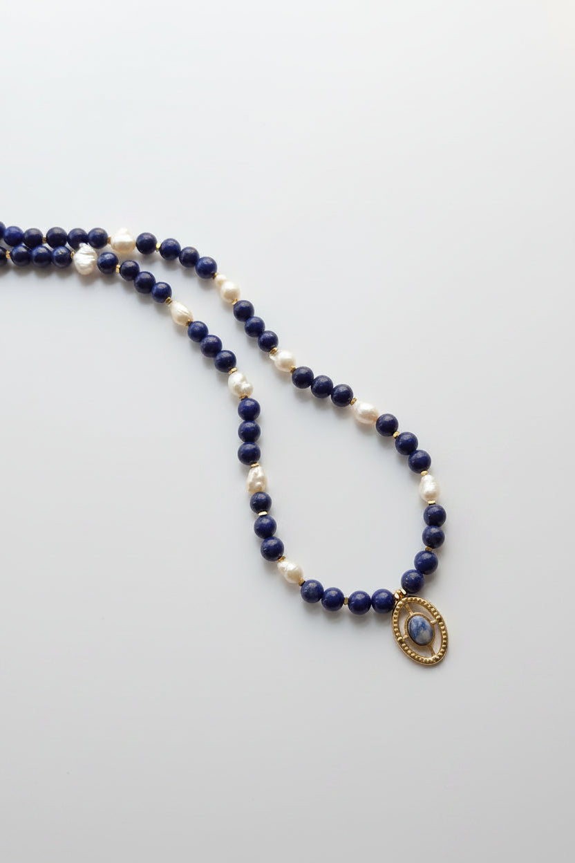 Lapis Lazuli beads necklace