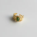 Gold colour stainless steel ring