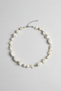 White turquoises beads necklace