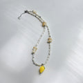 Lemon pendant necklace