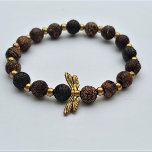Wood beads bracelet