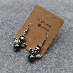 Skull earrings