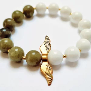 White and green Bracelet