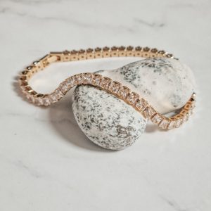 Gold colour zircon Bracelet